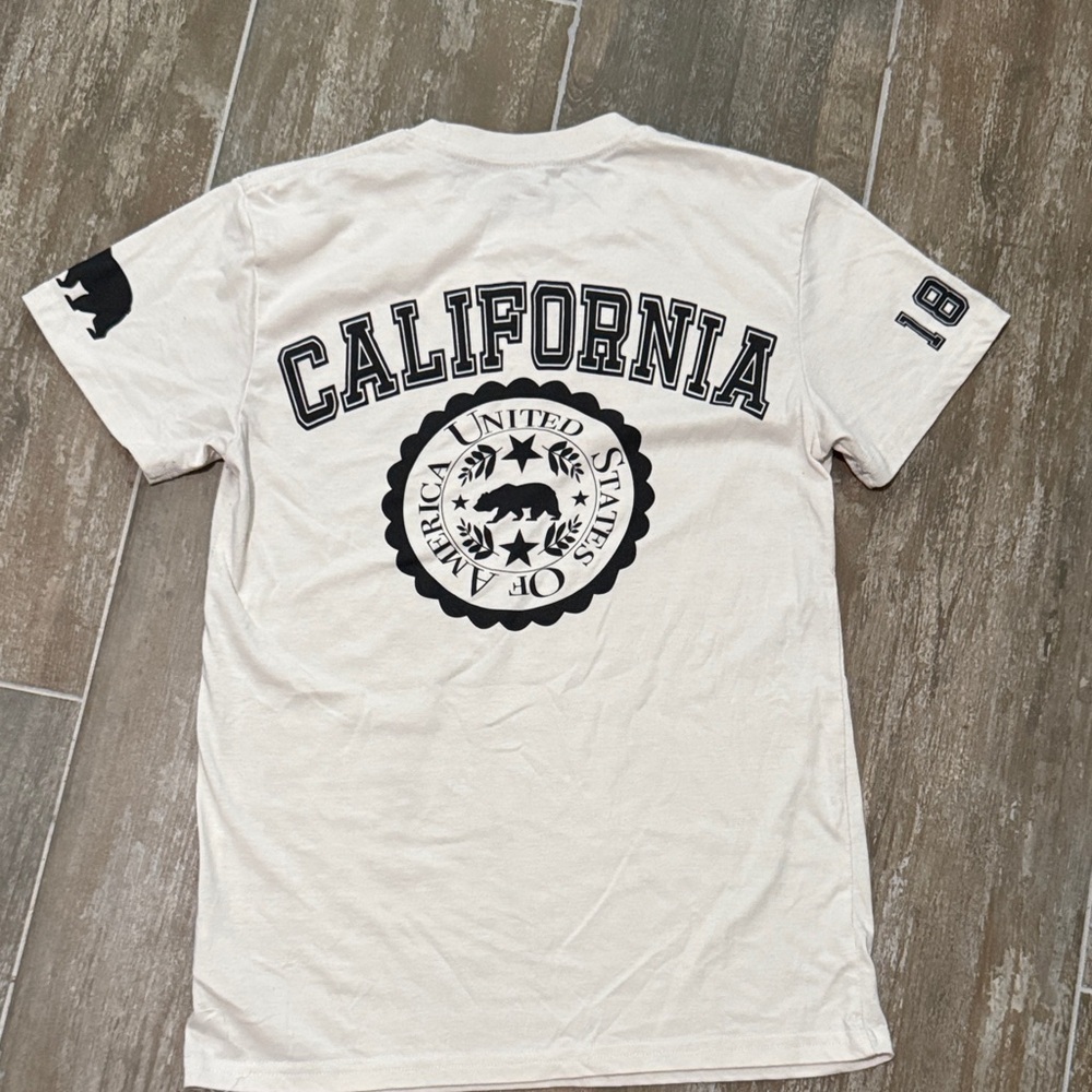 California Graphic Tee - Cream